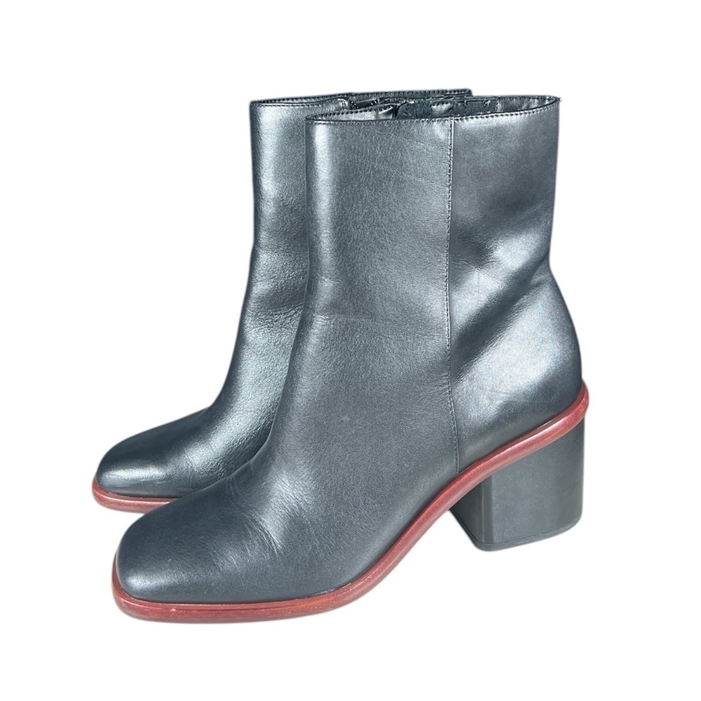 Dolce Vita Dapper booties black leather womens 8.5